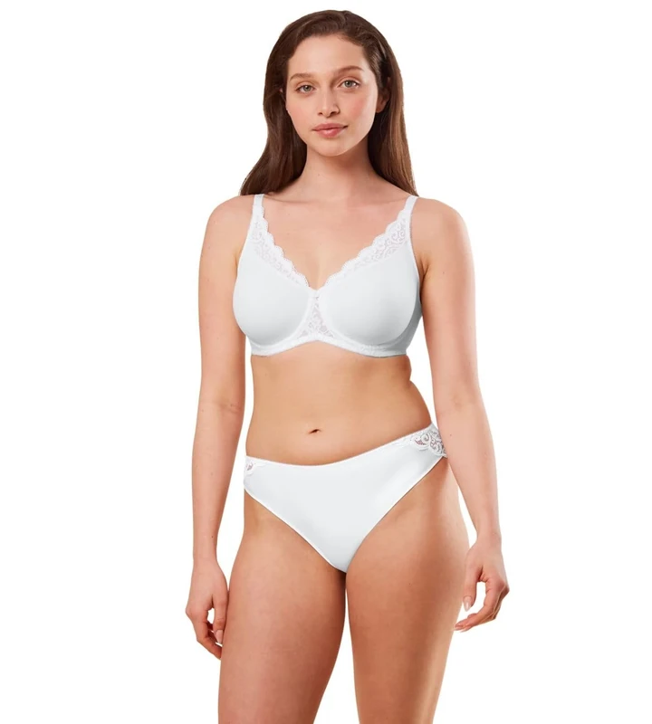 Triumph Women's Amourette W01 Bra, White, 32C