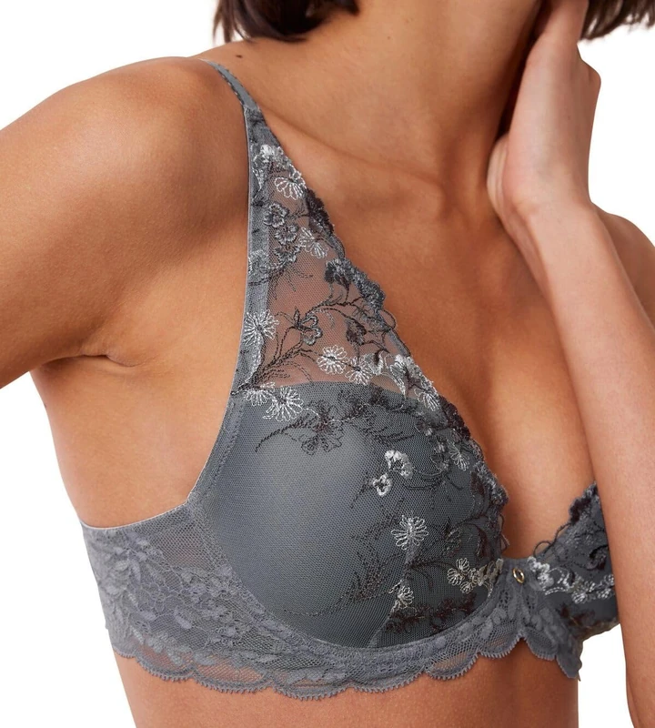 Triumph Women's Sensual Spotlight Wp Bra, Pebble Grey, 34C