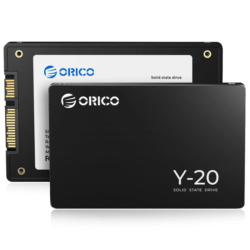 ORICO SATA SSD 2.5 Inch Internal Solid State Drive, Read Speed up to 500MB/s, SATA III 6Gbps for Desktop Laptop NAS DIY External Drive - Y20 (2 TB)