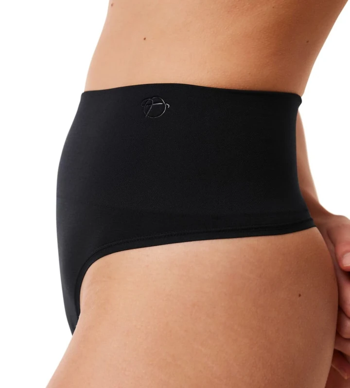 Triumph Women's Triumph Soft Sculpt Bandeau String Underwear, Black,