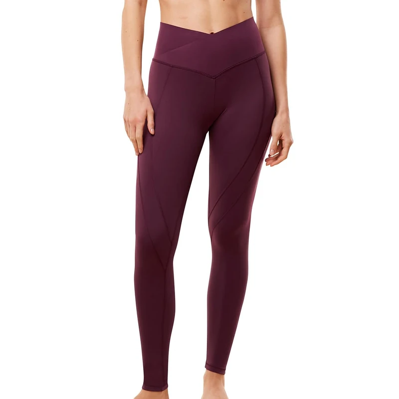 Triumph Women's Cardio RTW High-Rise Leggings Leggings, Deep Burgundy,