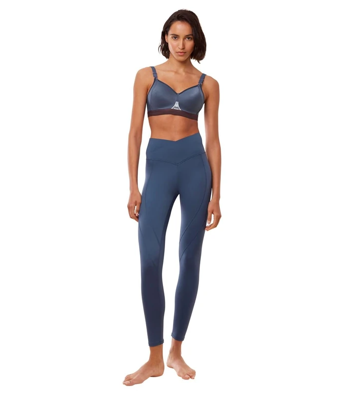 Triumph Women's Cardio RTW High-Rise Leggings Leggings, Crown Blue,