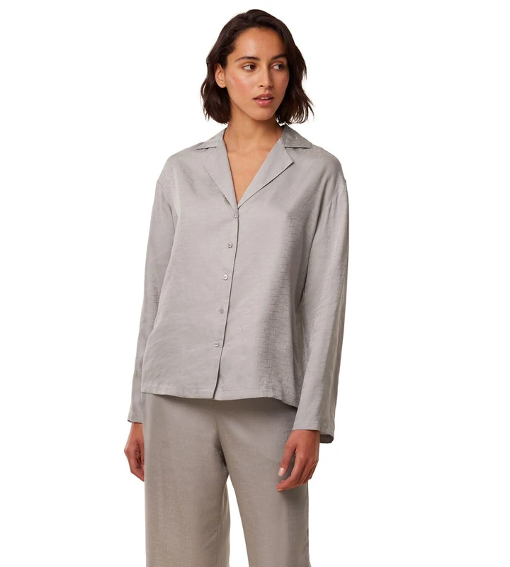 Triumph Women's Silky Sensuality Top LSL Shirt, Silent Grey, 20