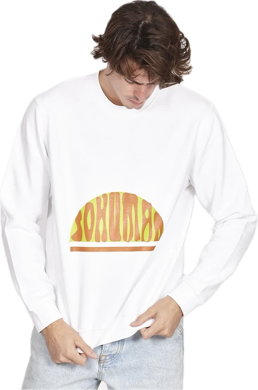 SOHUMAN Hoodie Sweatshirt, Multicoloured, One Size