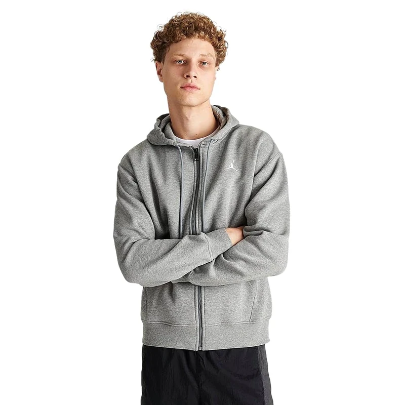 Nike Essentials Sweatshirt Carbon Heather/White XL