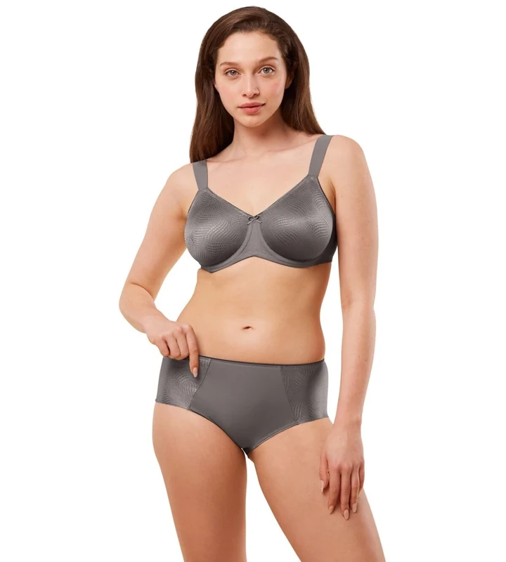 Triumph Women's Essential Minimizer T Hipster X Underwear, Pigeon Grey, 10