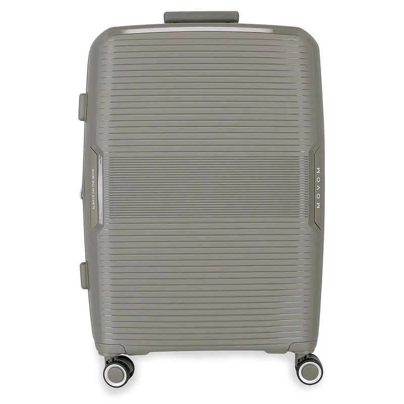 MOVOM Inari Large Suitcase, One Size, Grey, One Size, Large Suitcase