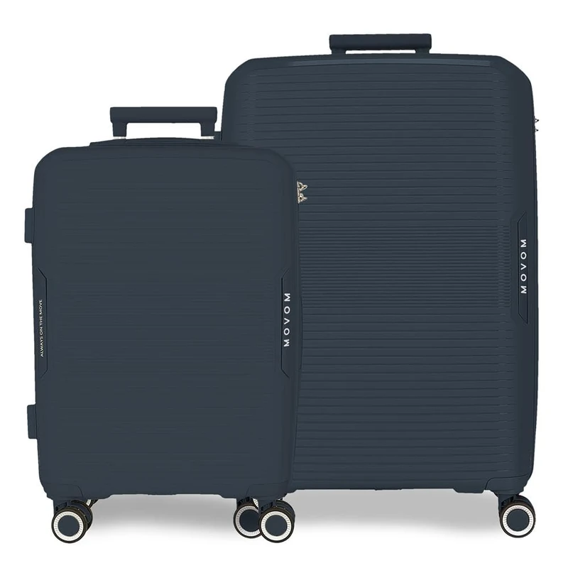 MOVOM Inari Luggage Set, One Size, Blue, One Size, Suitcase Set