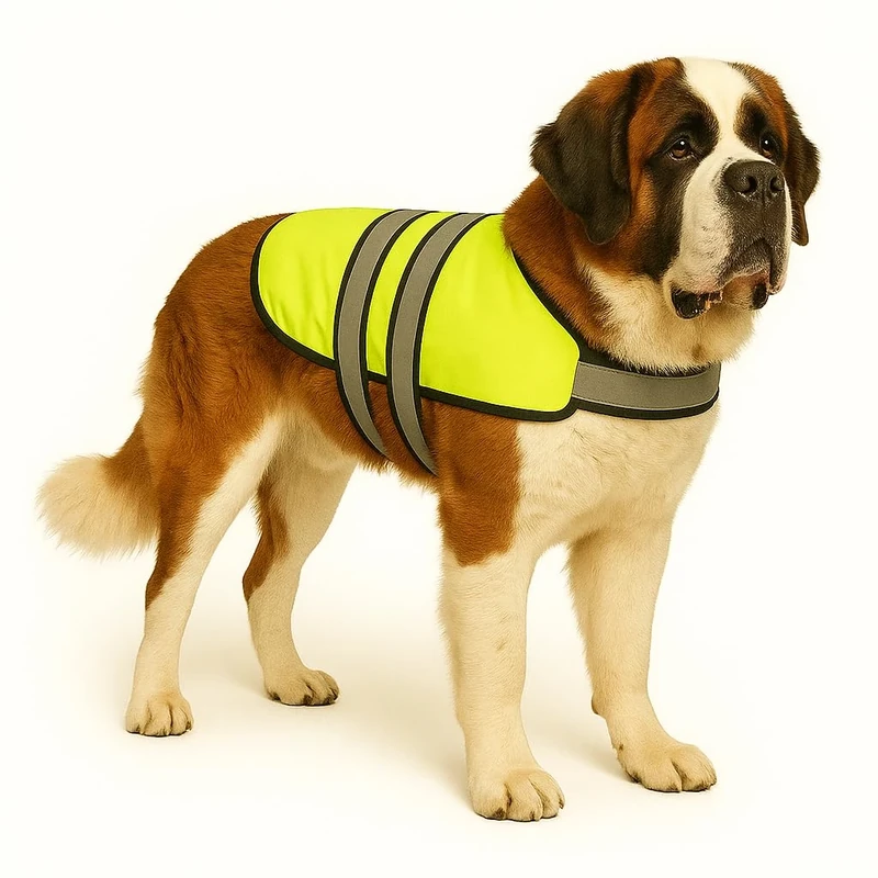 Flamingo WINTER COAT EISBÄR FLUO YELLOW 80CM