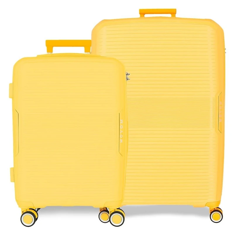 MOVOM Inari Luggage Set, One Size, Lemon Tree, One Size, Suitcase Set
