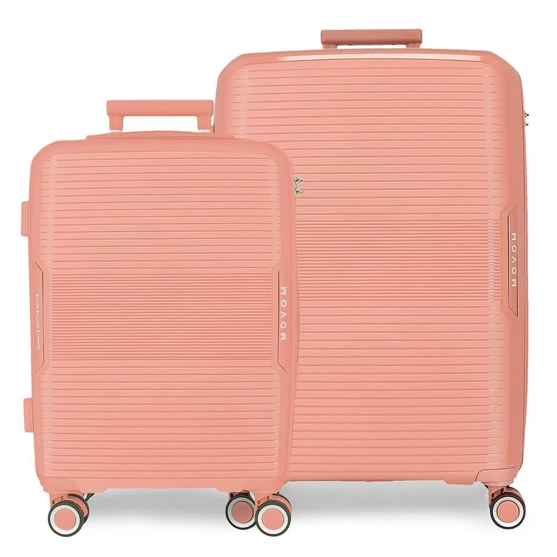 MOVOM Inari Luggage Set, One Size, Pink, One Size, Suitcase Set