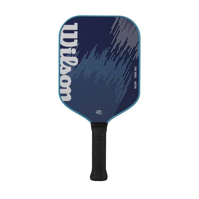 Wilson Fierce Max 13 Pickleball Padel Racket, Allround Pickleball Racket for beginners and advanced players, Fibreglass, For men and women, Blue