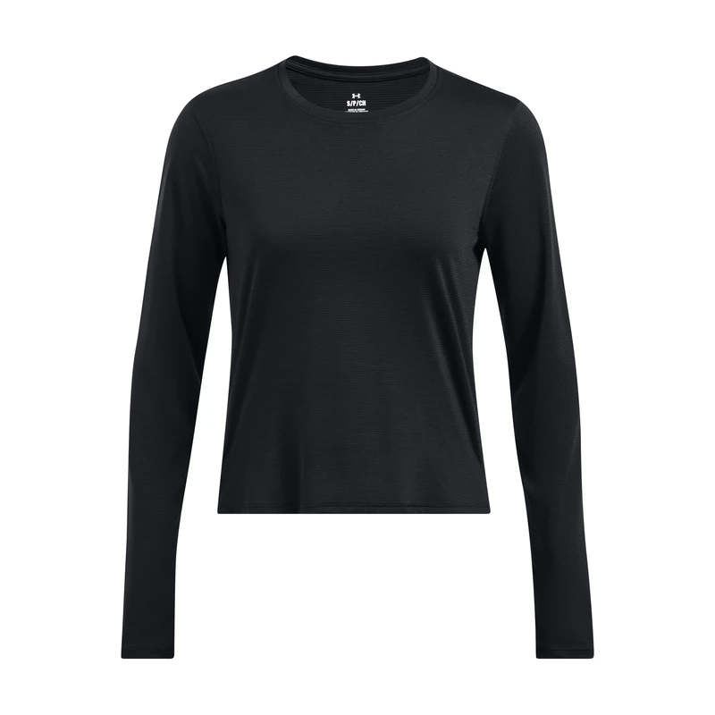 Under Armour Womens Launch Long Sleeve Performance Top Black 8