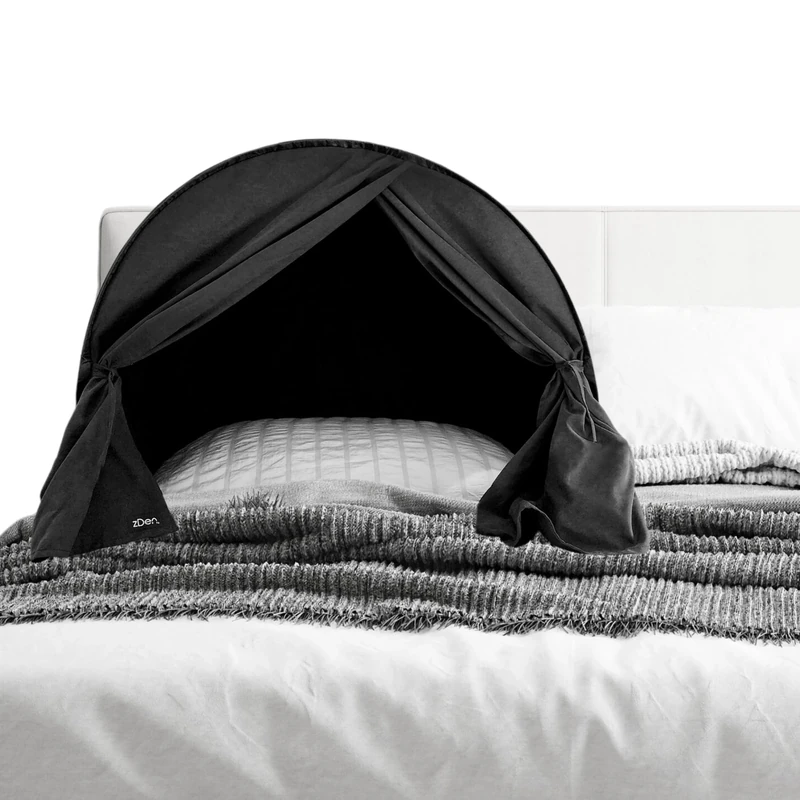 zDen Portable Light Blocking Sleep Den, Blackout Tent