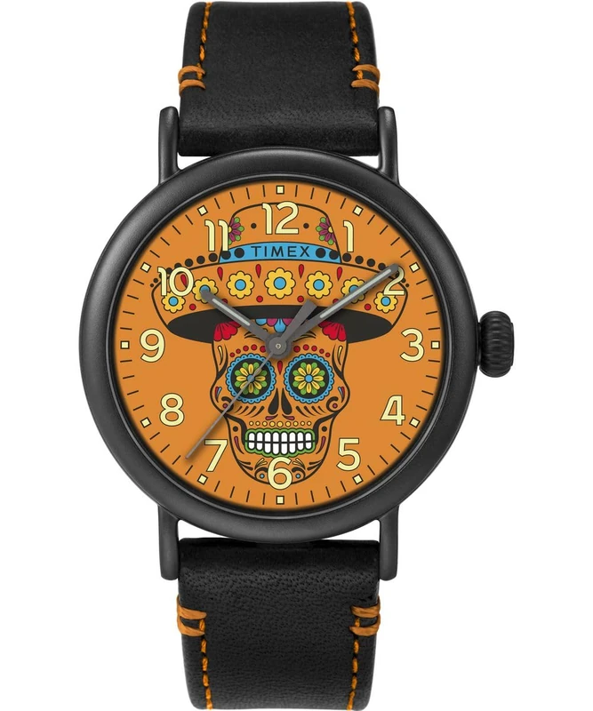 Timex Men's Analogue Quartz Watch Waterbury Standard Dia de Los Muertos - Image 1