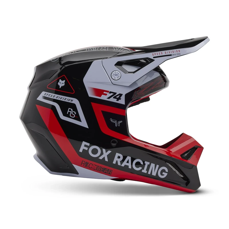 FOX V1 RACE SPEC FLUO RED XXL HELMET