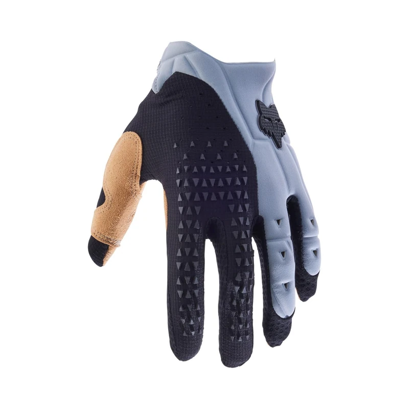 Fox Racing Pawtector Glove - Durable, Versatile, Reliable with TPR Knuckle Coverage & Double-Layer Palm for Strength & Mobility, Color: Black/Light Grey, Size: S