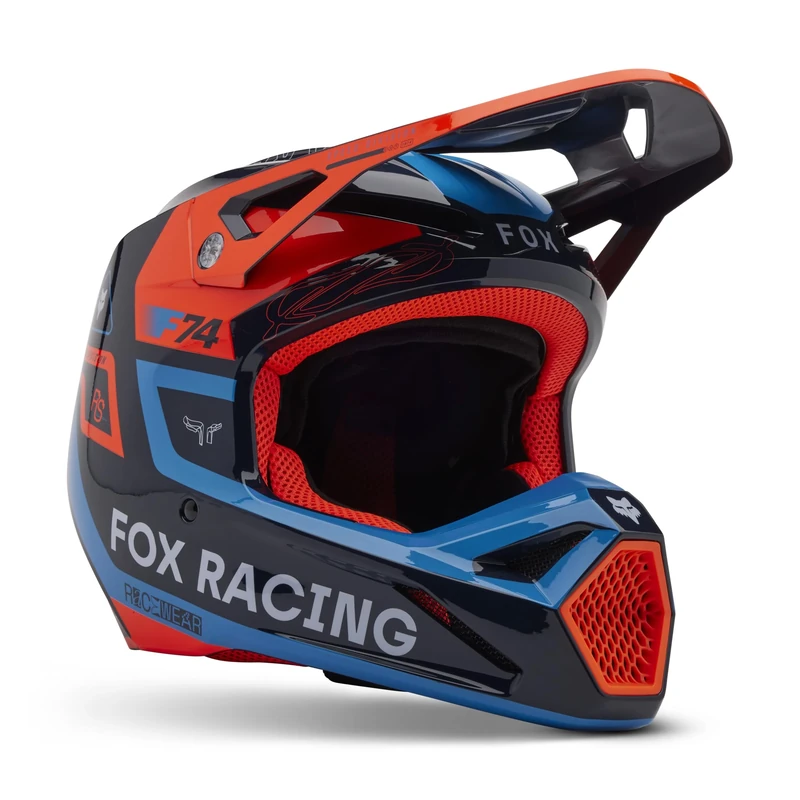 Fox Junior V1 Race Sport Midnight YM Helmet