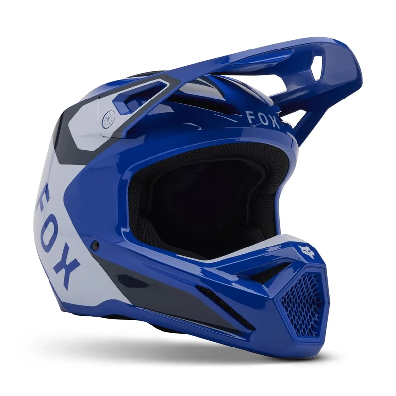 FOX V1 LEAN BLUE HELMET XL