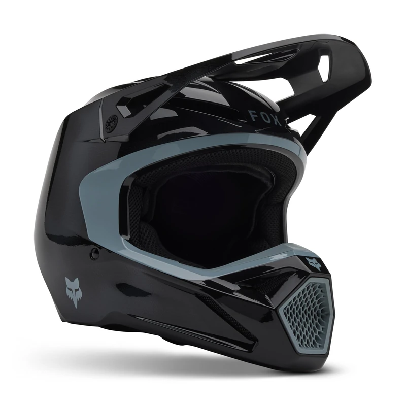 FOX V1 TAUNT BLACK S HELMET
