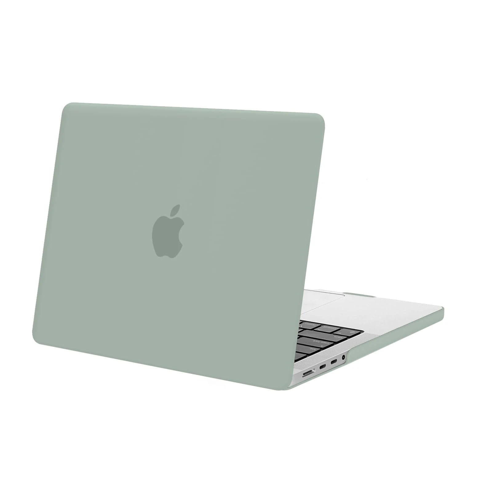 MOSISO Compatible with MacBook Pro 14 inch Case 2025 2024 2023 2022 2021 M5 M4 M3 M2 M1 A3434 A3112 A3185 A3401 A2918 A2992 A2779 A2442 Touch ID, Protective Plastic Hard Shell Cover, Antique Green
