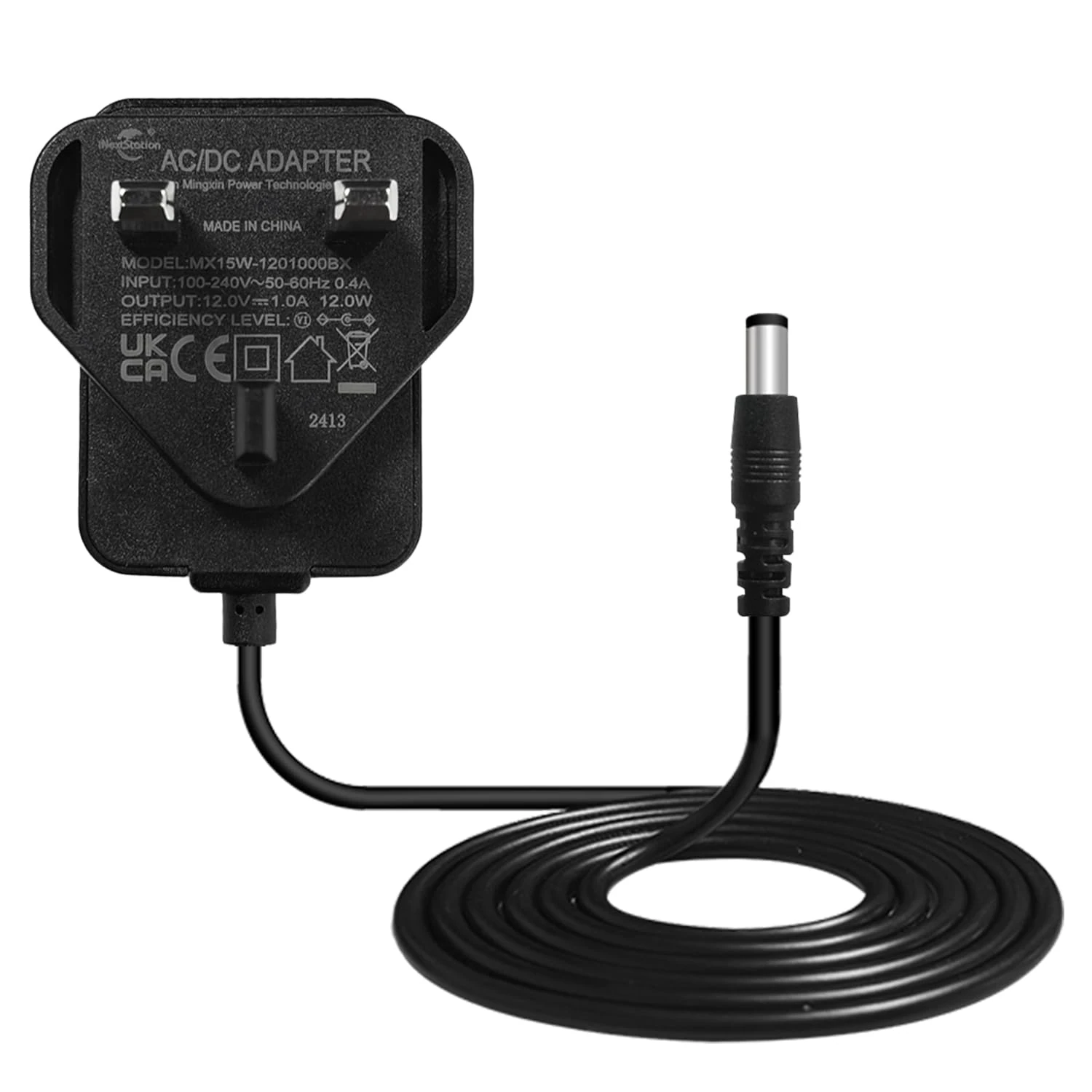 iNextStation 12V 1A 12W LED Strip DC Power Supply Adapter AC 100-240V to DC 12V Transformers UK Plug for LED Strip Lights