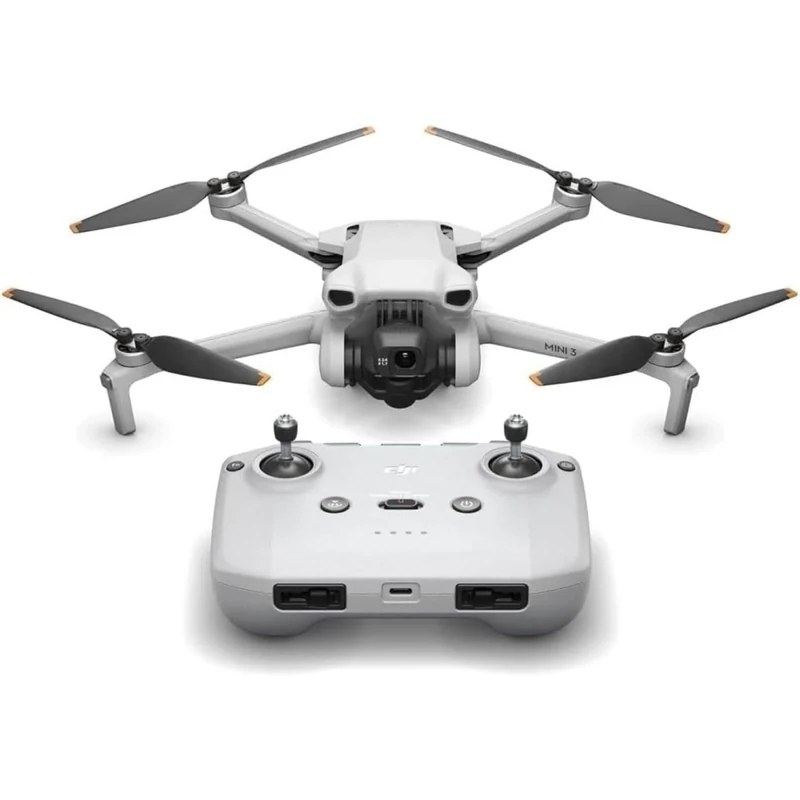 DJI Mini 3 – Lightweight 3x Mechanical Gimbal Mini Camera Drone with 4K HDR Video, 38-min Flight Time, up to 32800ft (10km) Video Transmission, True Vertical Shooting, GPS Auto Return Integrated