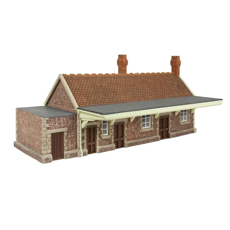Hornby R7391 OO Gauge GWR Dunster Station - Model Railway Accessories, Miniature Diorama Scenery for Hornby Train Sets - Lifelike Building Models - Scale 1:76