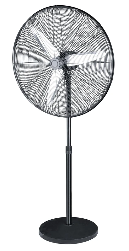 ABRILA Ventilador Pie 120w 3vel Fan Component Black/Silver Size 55