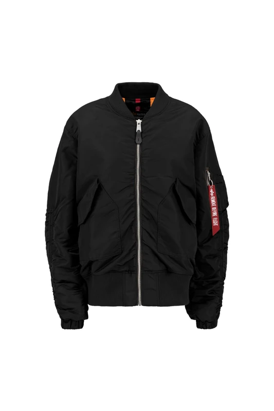 Alpha Industries CWU MA-1 NC Bomber Jacket for Women - Black