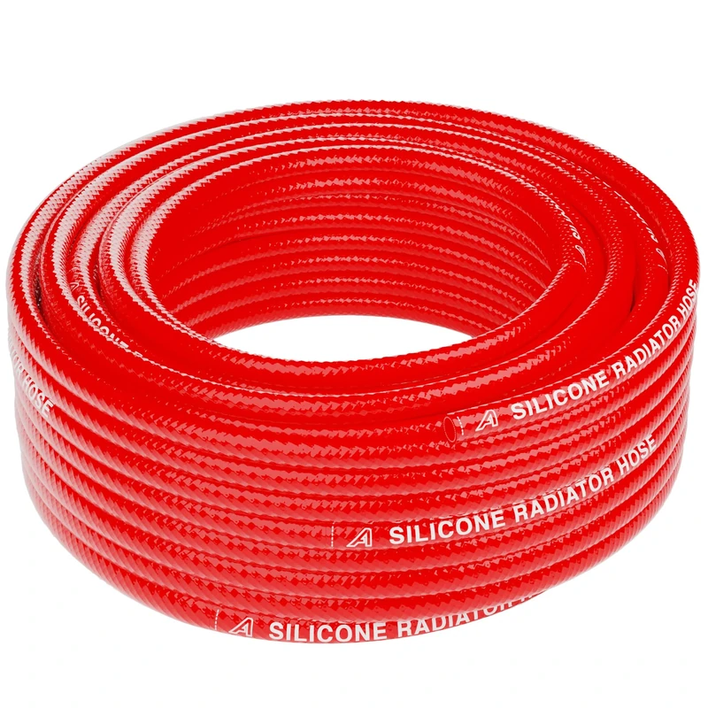 19mm ID Silicone 2 Ply Heater Radiator Hose 4 Metre Length Red
