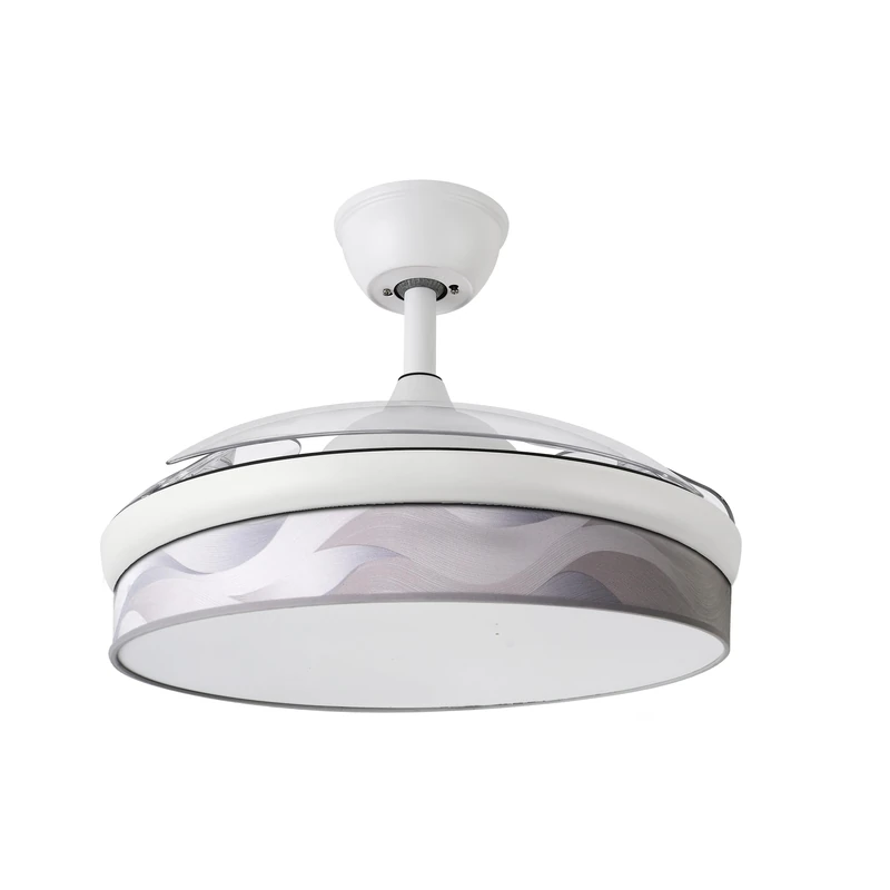 ABRILA Ventilador Dc 72w 108d Fan Component White/Grey Size 55