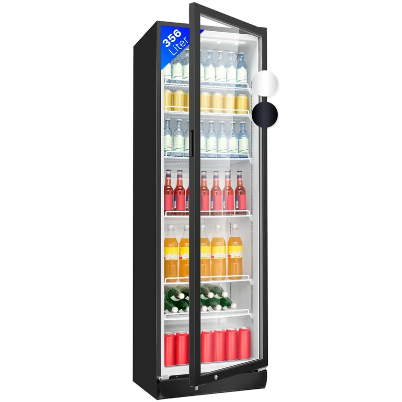 Bomann, 347L drinks fridge, LED interior lighting KSG7351, Black