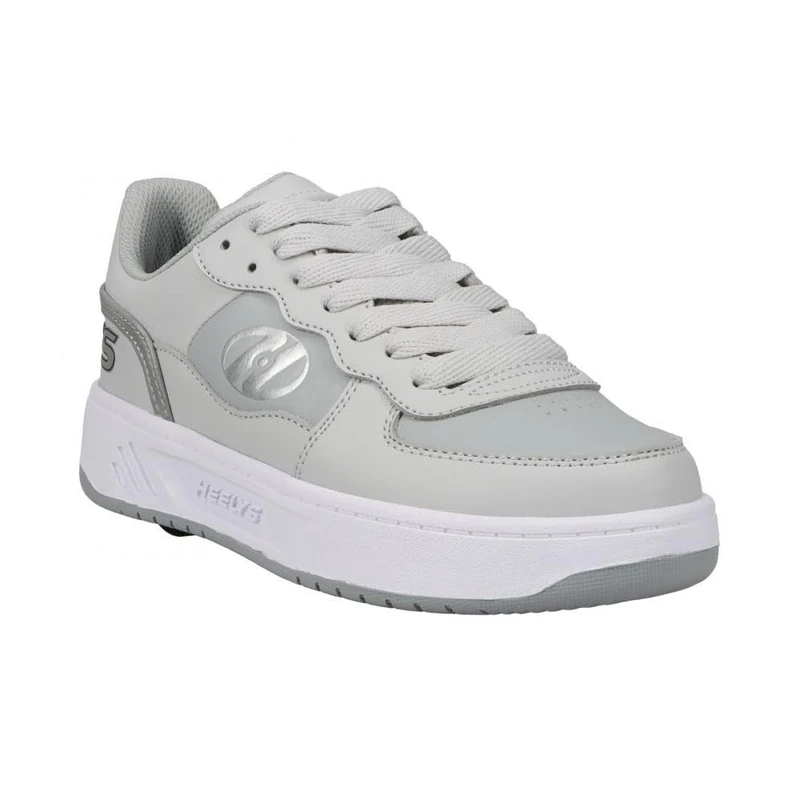 Heelys Girls Rezerve Low Sneaker, Grey, 2 UK