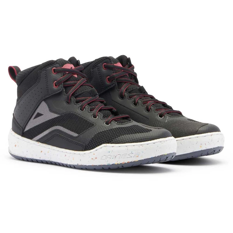 Dainese - Suburb Air Shoes Wmn, Summer Motorcycle Shoes, Women, Black/White/Apple Butter, 36