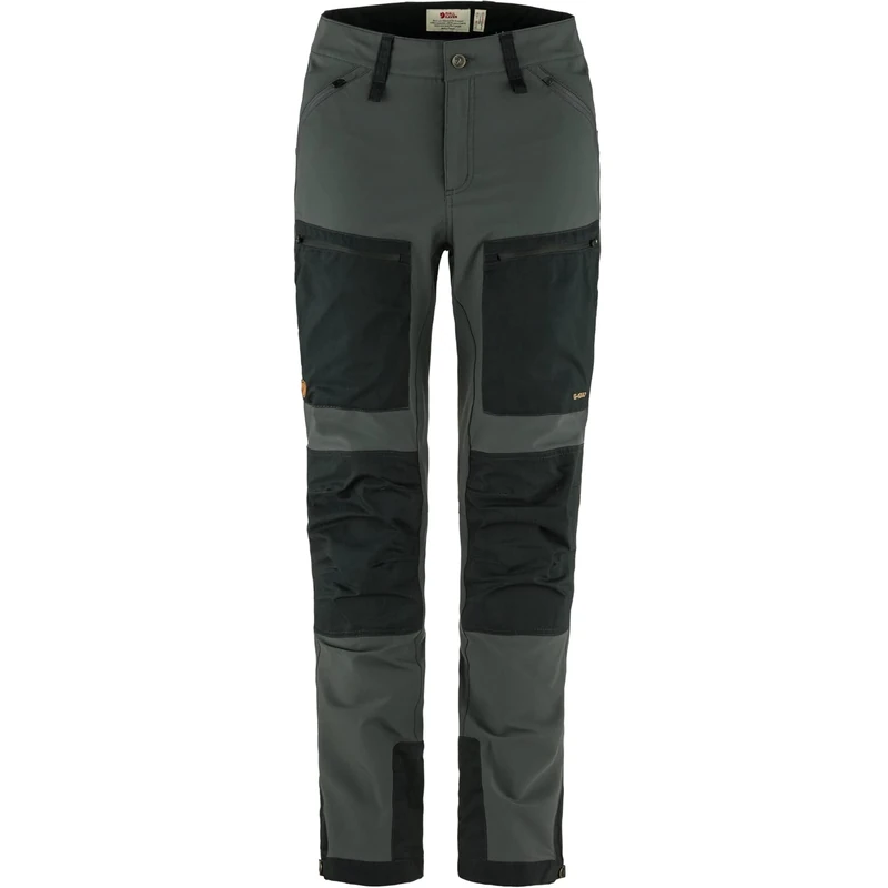 Fjallraven 14200141-050-048 Keb Agile Trousers W Pants Women's Basalt-Iron Grey Size 48/R