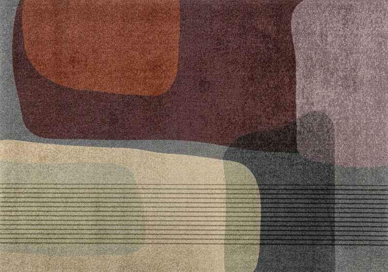 Wash+Dry Arcadia Door Mat, 140 x 200 cm, Interior, Washable, Rimless, Colourful