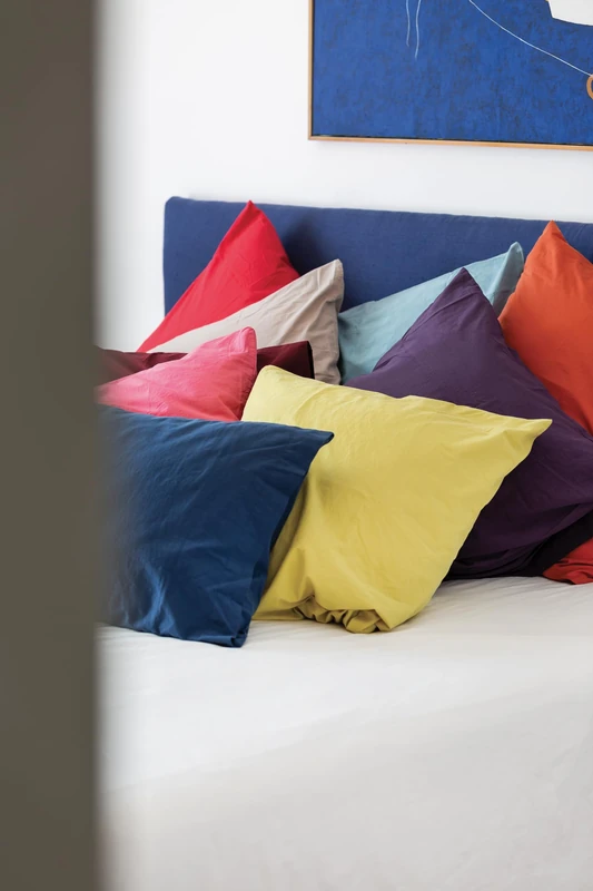 Cap Ferret Washed Cotton Duvet Cover, 200 cm x 200 cm Size, Fig