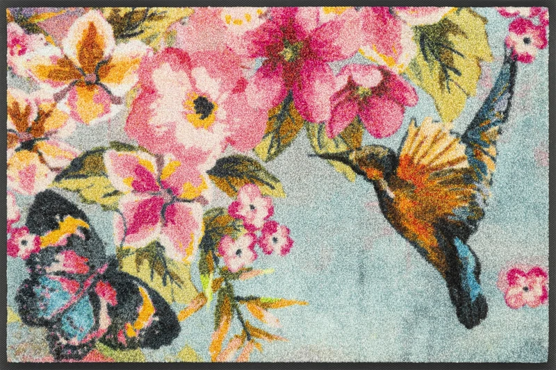 wash+dry doormat, Bloomibri 50x75cm, inside and outside, washable,