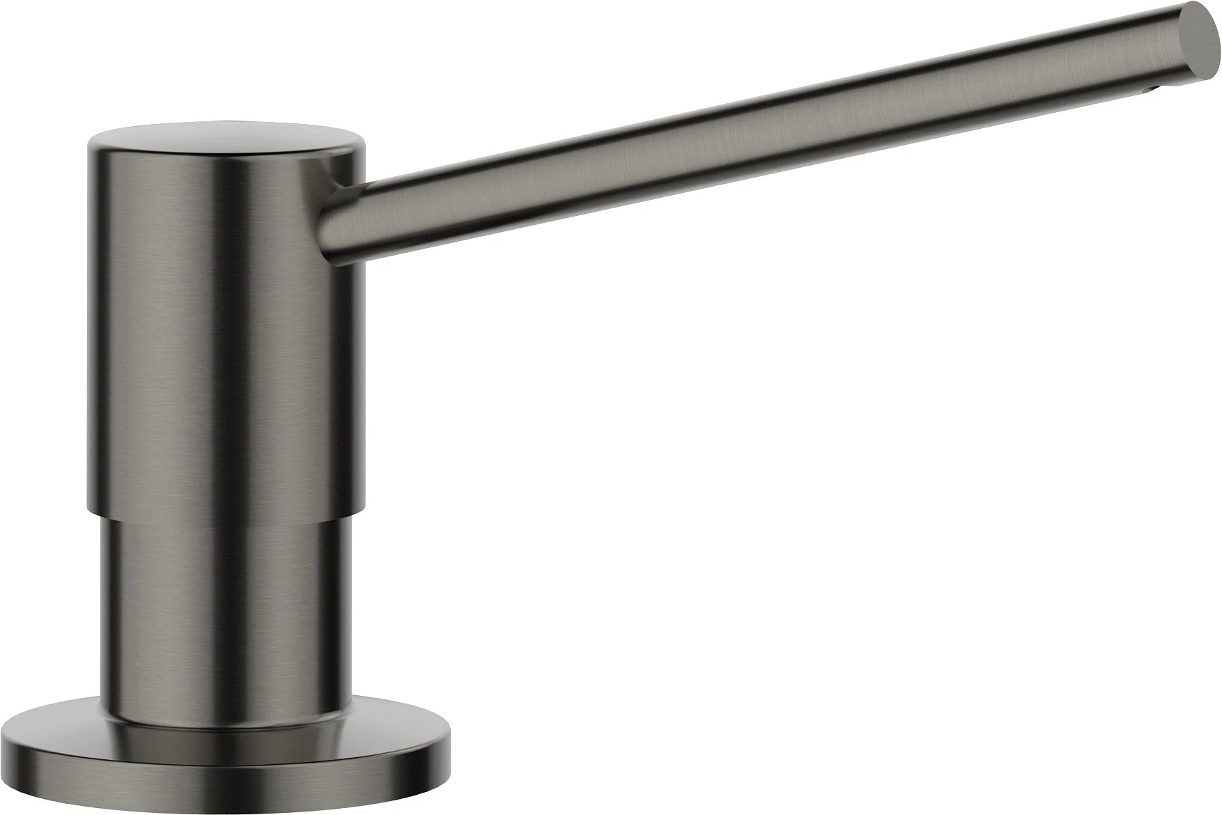 BLANCO Torre Detergent Dispenser, Brass, Satin Dark Steel, 300 ml