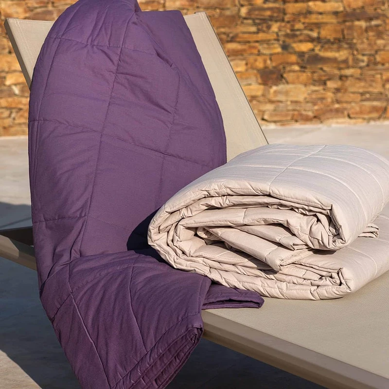 Cap Ferret Washed Cotton Duvet Cover, 240 cm x 260 cm, Fig - Image 1