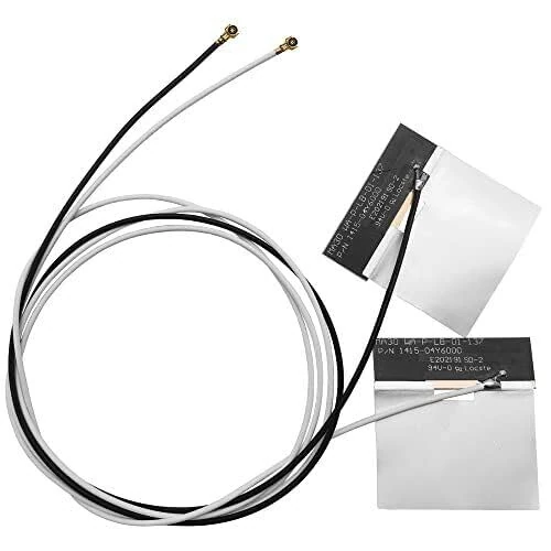 1Pair IPEX 4 MHF4 2.4GHz 5GHz 3dBi Internal Laptop WiFi Antenna for M.2 NGFF Module 7265 8265 9260 9560 AX200 AX201 WiFi 6 Antenna Cable 50/72cm