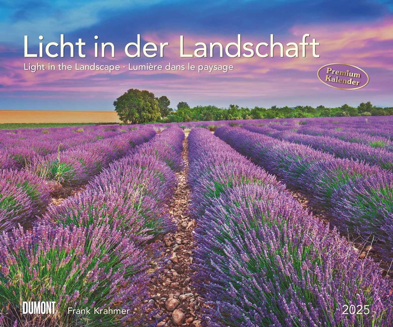 Dumont Light in the Landscape 2025 Wall Calendar, 60 x 50 cm, Photo Art Calendar with Impressive Landscape Pictures, Calendar with Pictures from Around the World, with Spiral Bound