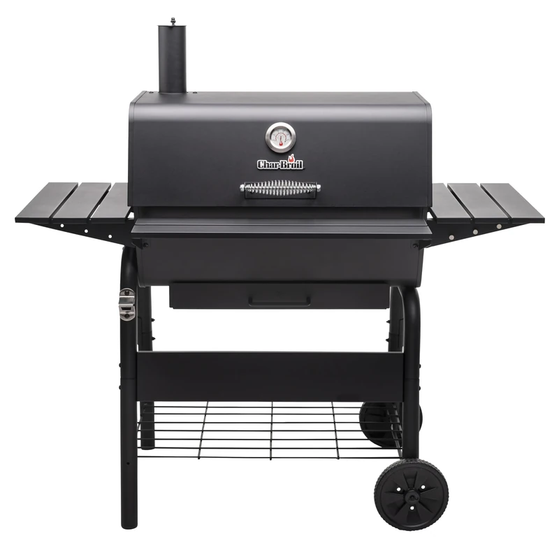 Charbroil Charcoal L Barbecue, Adjustable Charcoal Grate, Expendable to form an Offset Smoker