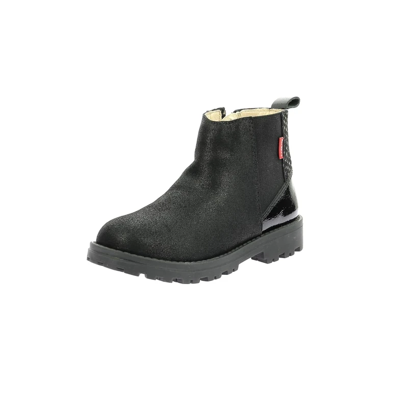 KICKERS GROOFIT Ankle Boot, Black Stars, 2 UK