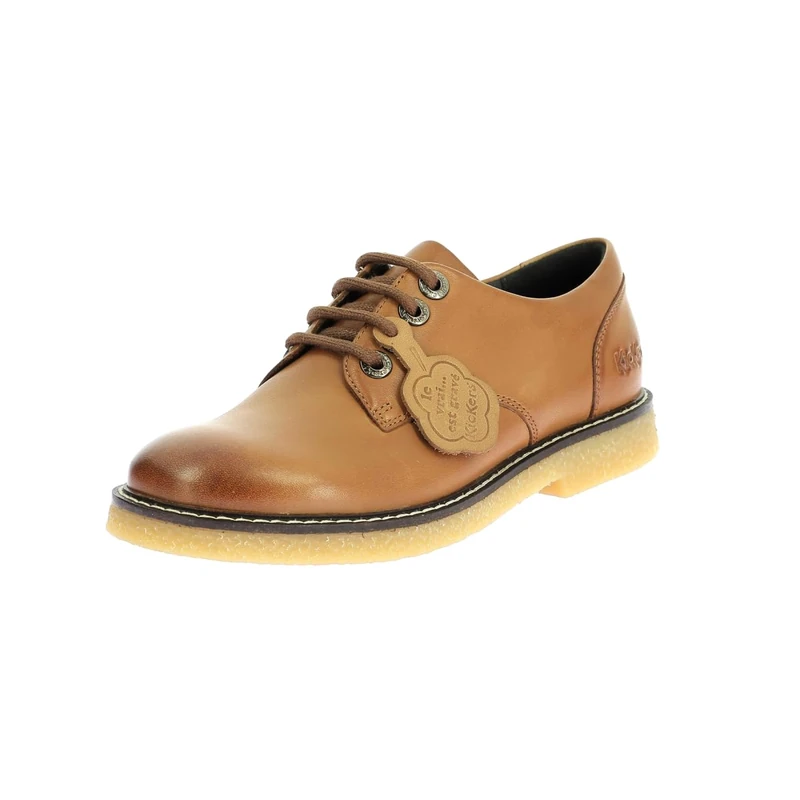 Kickers Women's Kick Larra Oxford Shoe, Camel, 8 UK