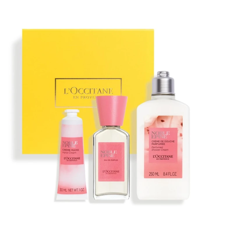 L'OCCITANE Noble Épine Fragrance Collection (Worth £95.50) | Amazon Exclusive | Long-Lasting, Tender and Delicate Floral Scented | Premium & Luxury Beauty Fragrance Set for Her