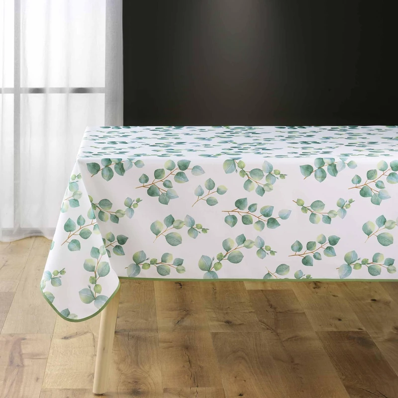 Douceur d'Intérieur, Rectangular Tablecloth (150 x 200 cm) Leandre, Printed Polyester