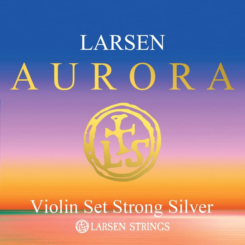 Larsen Strings Aurora 4/4 Violin Set - D Silver Strong