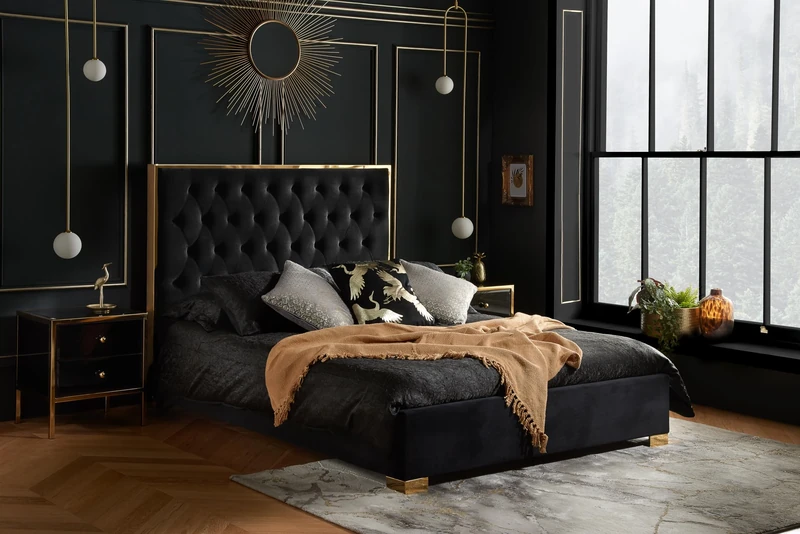 Birlea Furniture Chelsea Double Bed Black